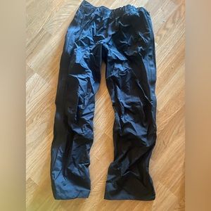 full zip rain pants